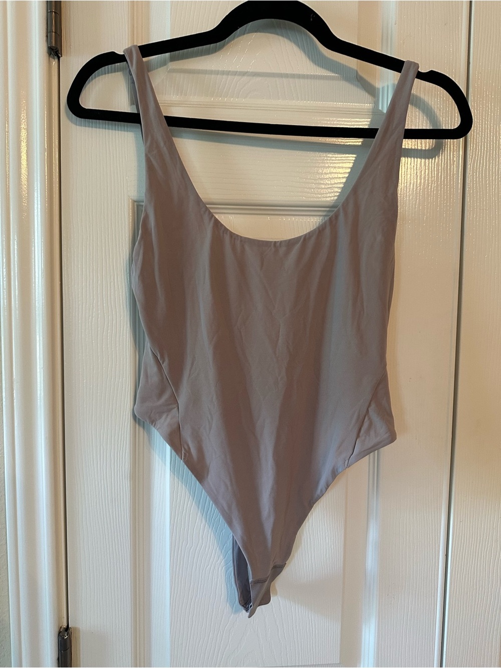 Lululemon body suit thong in Light Taupe